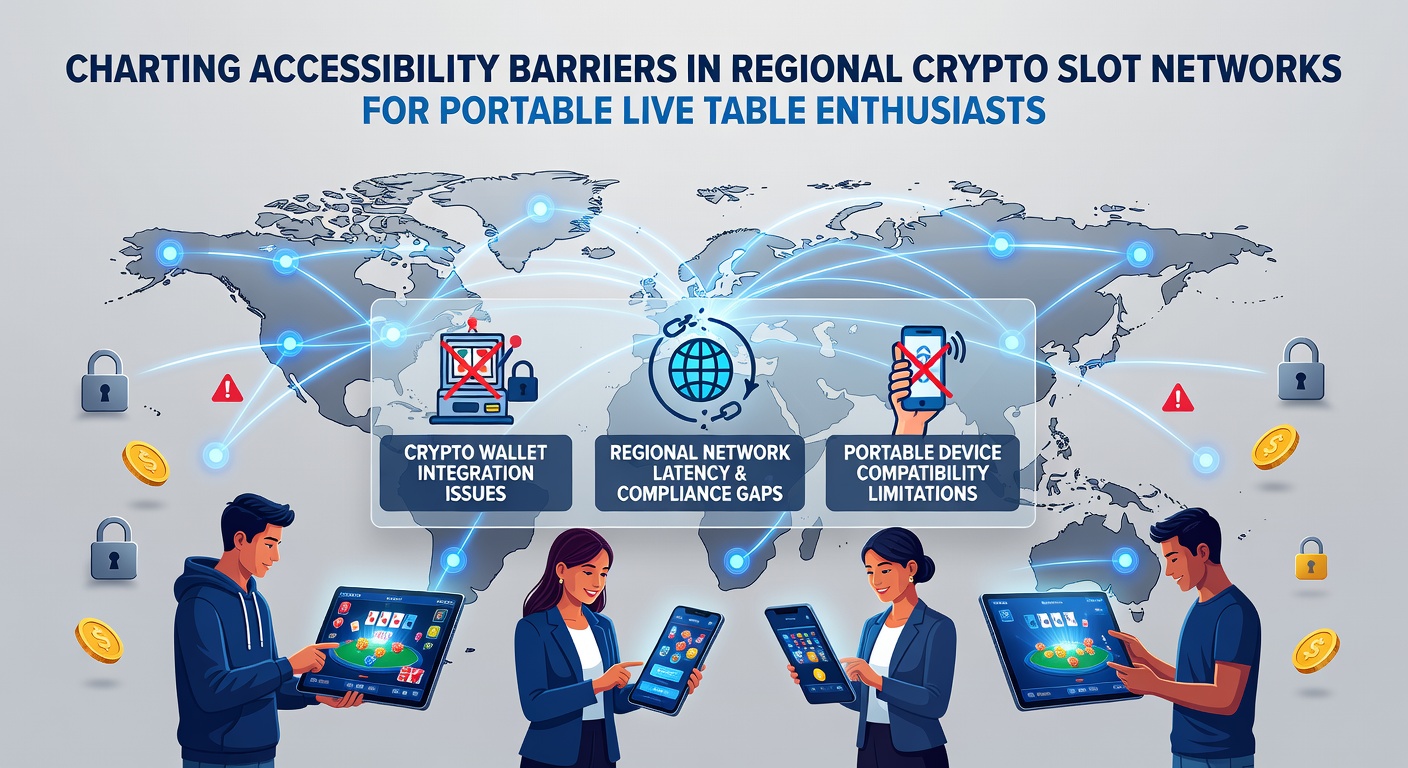 Mobile device displaying crypto slot interface with live table elements and accessibility icons overlay