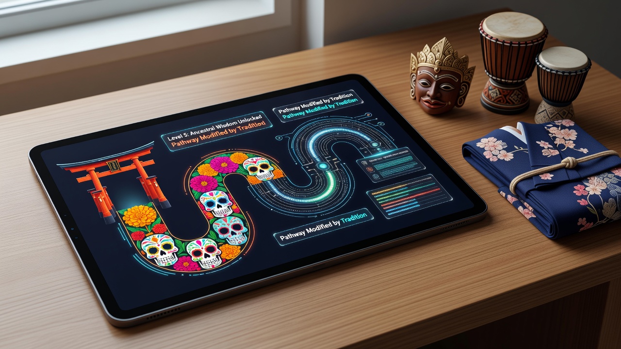 Mobile gaming interface showing traditional festival-themed reward tiers in a compact digital entertainment app