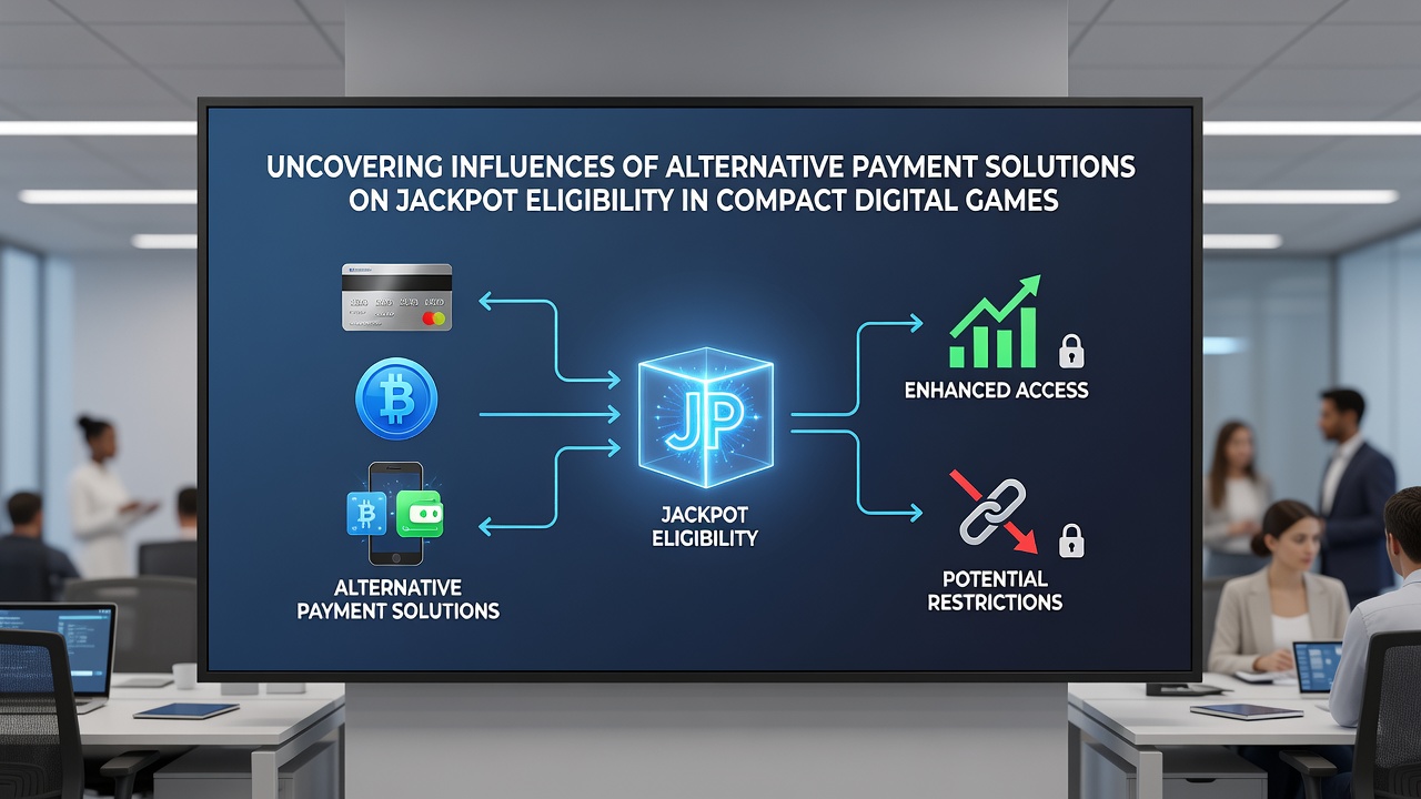 Close-up view of digital wallet transaction and jackpot eligibility indicators on a mobile screen